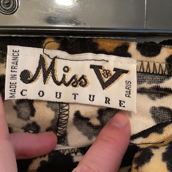 Vintage velvet pants - Picture 5 of 5